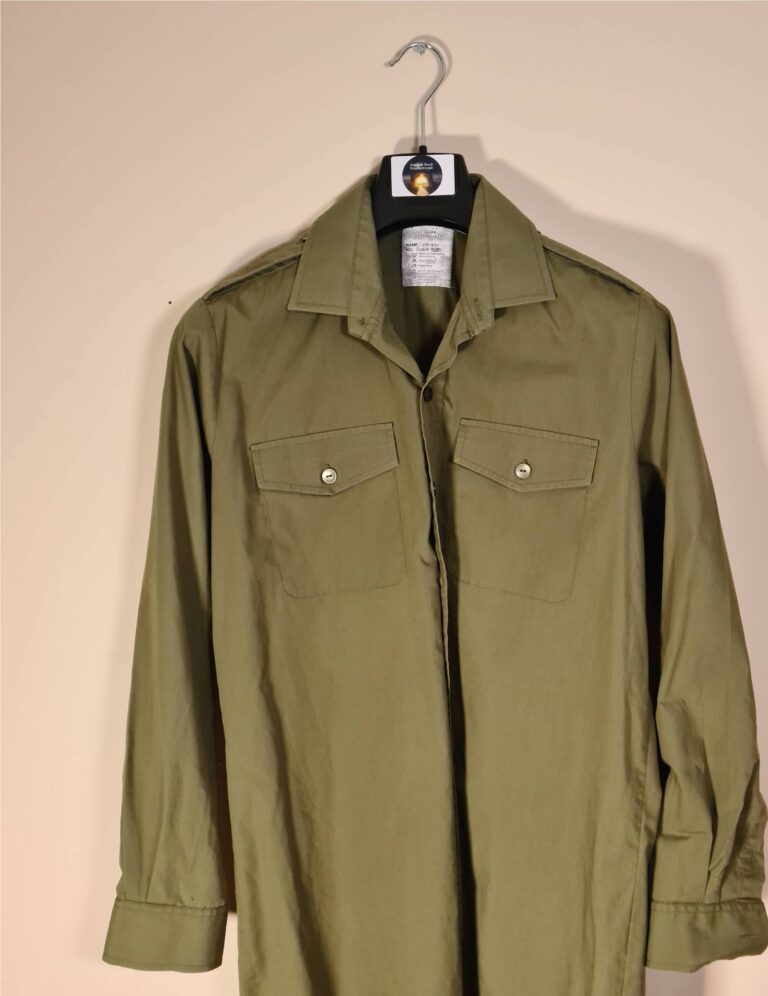 olive green shirt front