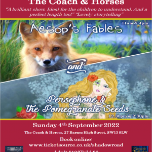 Coach and Horses poster AF & P 2022
